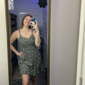 Leopard print old navy cami dress